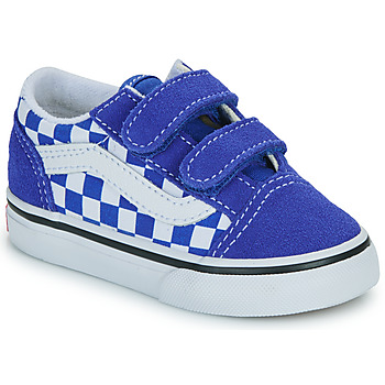 Schuhe Kinder Sneaker Low Vans Old Skool V Blau / Weiss