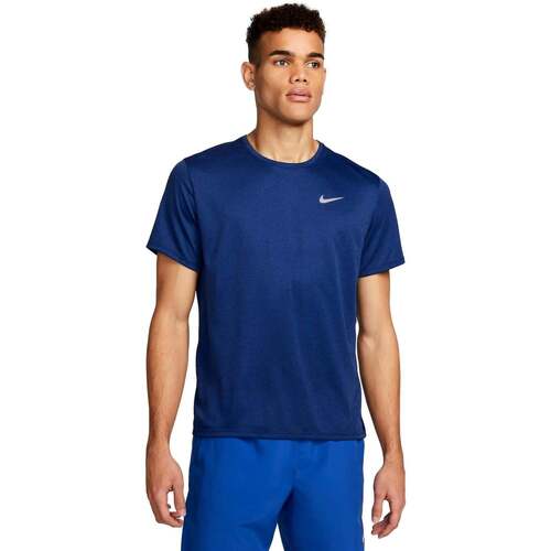 Kleidung Herren Langärmelige Hemden Nike  Blau