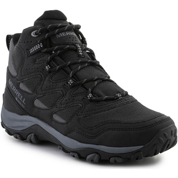 Schuhe Herren Wanderschuhe Merrell West Rim Sport MID GTX Black Noir J036519 Schwarz