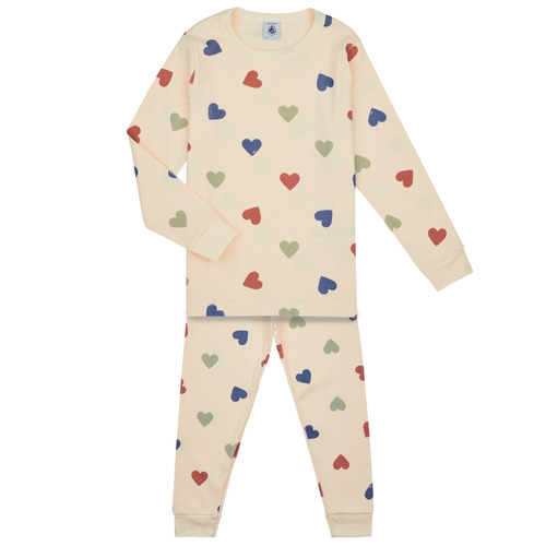 Kleidung Kinder Pyjamas/ Nachthemden Petit Bateau TABA Multicolor