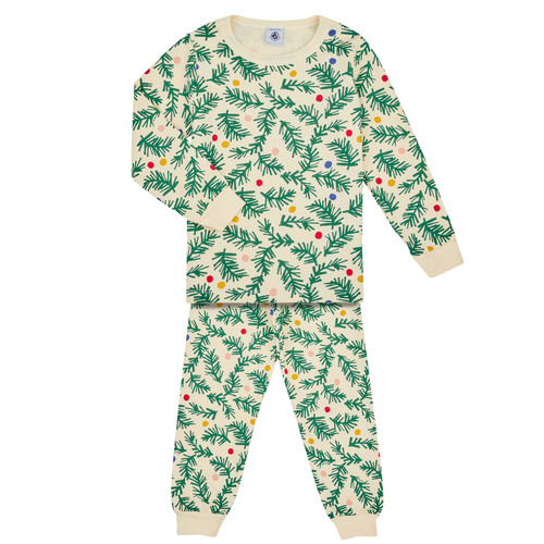 Kleidung Kinder Pyjamas/ Nachthemden Petit Bateau TACOT Grün