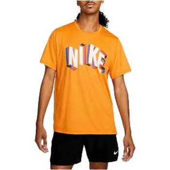 Kleidung Herren Langärmelige Hemden Nike  Orange