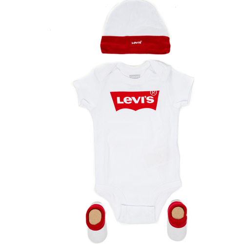 Kleidung Kinder Kleider & Outfits Levi's  Weiss