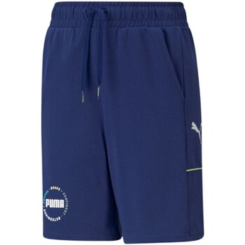 Kleidung Kinder Shorts / Bermudas Puma  Blau