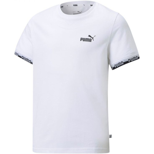 Kleidung Kinder T-Shirts & Poloshirts Puma  Weiss