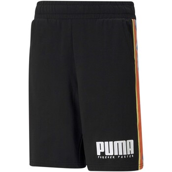 Kleidung Kinder Shorts / Bermudas Puma  Schwarz