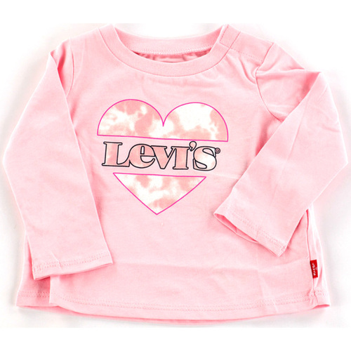 Kleidung Kinder T-Shirts & Poloshirts Levi's  Rosa