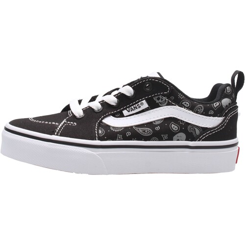 Schuhe Kinder Sneaker Vans  Schwarz