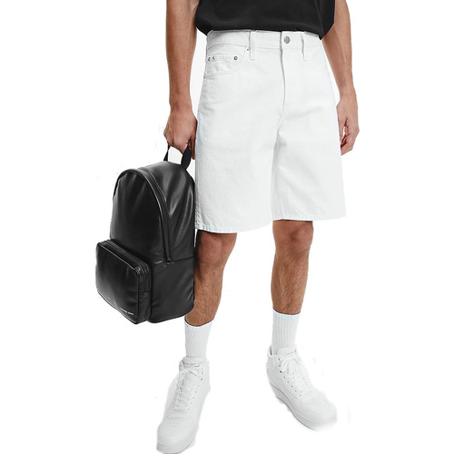 Kleidung Herren Shorts / Bermudas Calvin Klein Jeans  Weiss