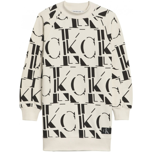 Kleidung Kinder Sweatshirts Calvin Klein Jeans  Beige