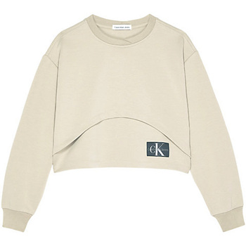 Kleidung Kinder Sweatshirts Calvin Klein Jeans  Beige