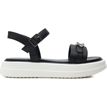 Schuhe Kinder Sandalen / Sandaletten Calvin Klein Jeans  Schwarz