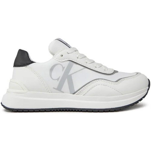 Schuhe Kinder Sneaker Calvin Klein Jeans  Weiss