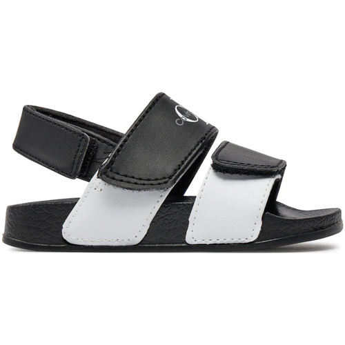 Schuhe Kinder Sandalen / Sandaletten Calvin Klein Jeans  Schwarz