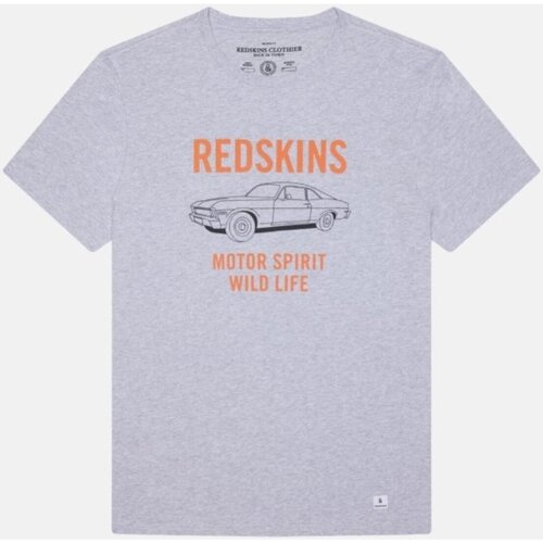 Kleidung Herren T-Shirts Redskins FLAVOR MARK Grau