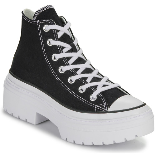 Schuhe Damen Sneaker High Converse CHUCK TAYLOR ALL STAR LUGGED HEEL PLATFORM Schwarz