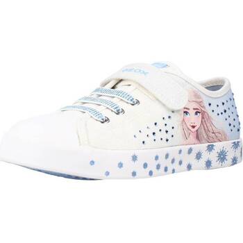 Schuhe Mädchen Sneaker Geox JR CIAK GIRL A Weiss