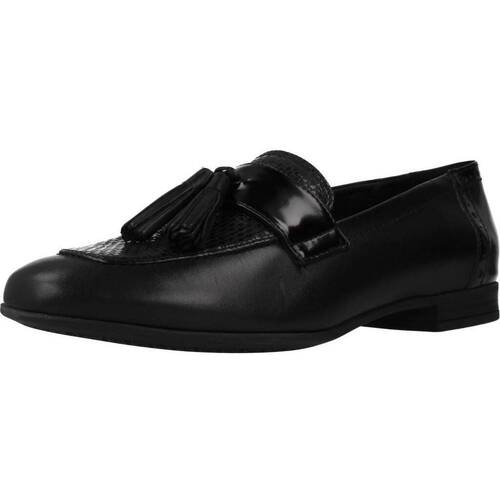 Schuhe Damen Slipper Geox D MARLYNA Schwarz