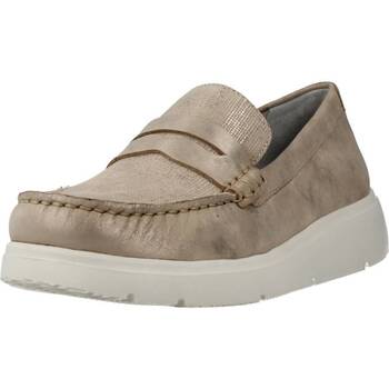 Schuhe Damen Slipper Geox D ARLARA Beige