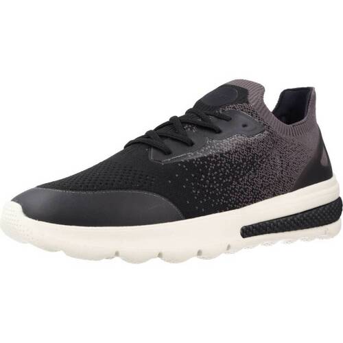 Schuhe Herren Sneaker Geox U SPHERICA ACTIF Schwarz