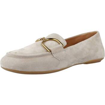 Schuhe Damen Slipper Geox D PALMARIA Beige