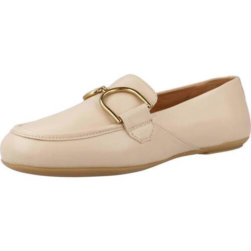 Schuhe Damen Slipper Geox D PALMARIA Beige