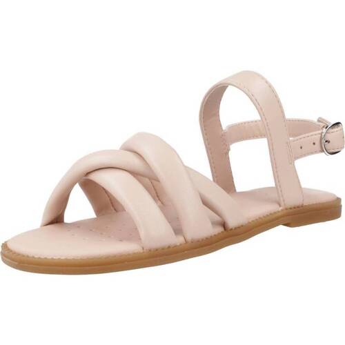 Schuhe Mädchen Sandalen / Sandaletten Geox J SANDAL KARLY GIRL Rosa