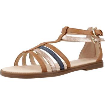 Schuhe Mädchen Sandalen / Sandaletten Geox J SANDAL KARLY GIRL Braun