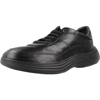 Schuhe Herren Sneaker Geox U FLUCTIS Schwarz