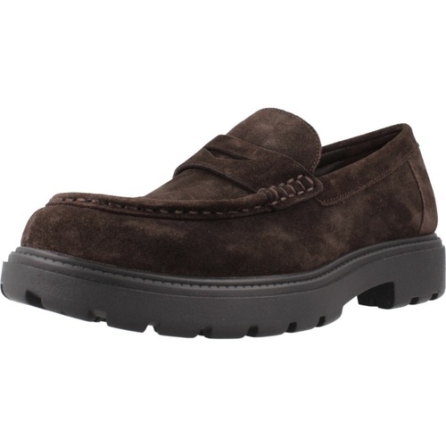 Schuhe Herren Slipper Geox U SPHERICA Braun