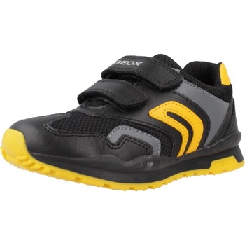 Schuhe Jungen Sneaker Geox J PAVEL Schwarz