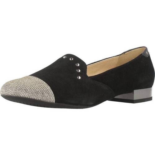 Schuhe Damen Slipper Geox D WISTREY Schwarz