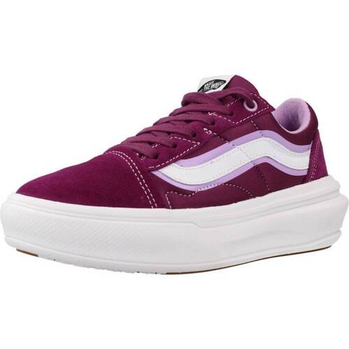 Schuhe Mädchen Sneaker Vans OLD SKOOL OVERT CC Violett