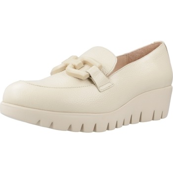 Schuhe Damen Slipper Wonders C33311 Beige