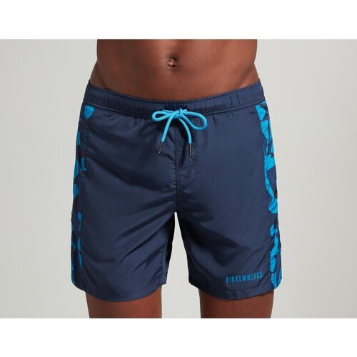 Kleidung Herren Badeanzug /Badeshorts Bikkembergs BKK3MBM09 Blau