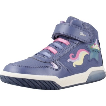 Schuhe Mädchen Sneaker Geox J INEK GIRL Blau