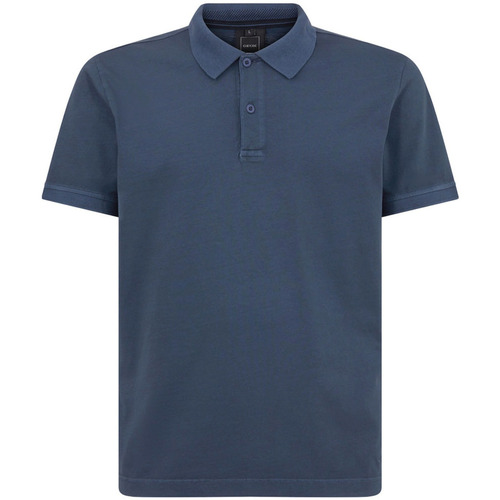 Kleidung Herren Polohemden Geox M Polo manica corta in cotone Blau