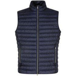 Kleidung Herren Jacken Geox M Warrens piumino a gilet Blau