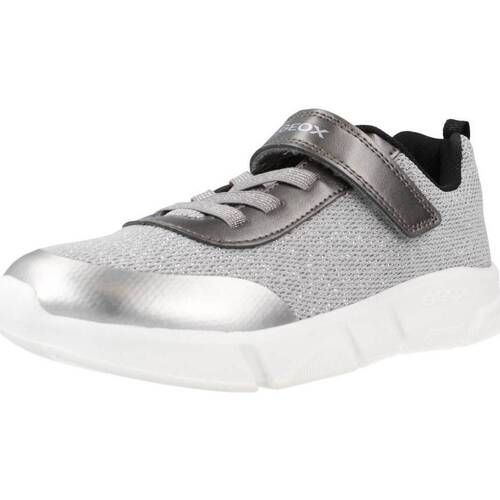 Schuhe Mädchen Sneaker Geox J ARIL G. Silbern