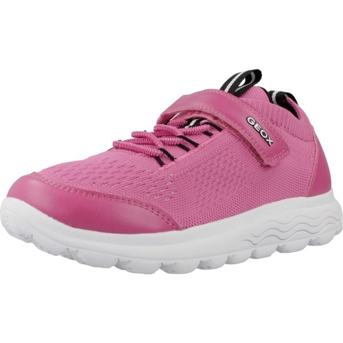 Schuhe Mädchen Sneaker Geox J SPHERICA GIRL Rosa