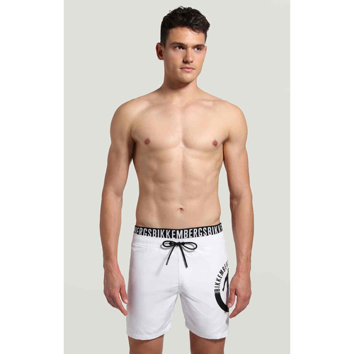 Kleidung Herren Badeanzug /Badeshorts Bikkembergs  Weiss