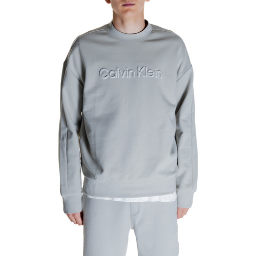 Kleidung Herren Sweatshirts Calvin Klein Jeans SHADOW EMBOSSED LOGO K10K113081 Grau