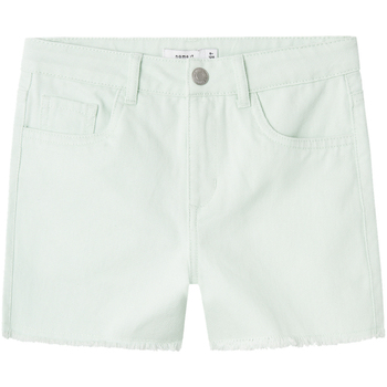 Kleidung Mädchen Shorts / Bermudas Name it 13226541 Grün