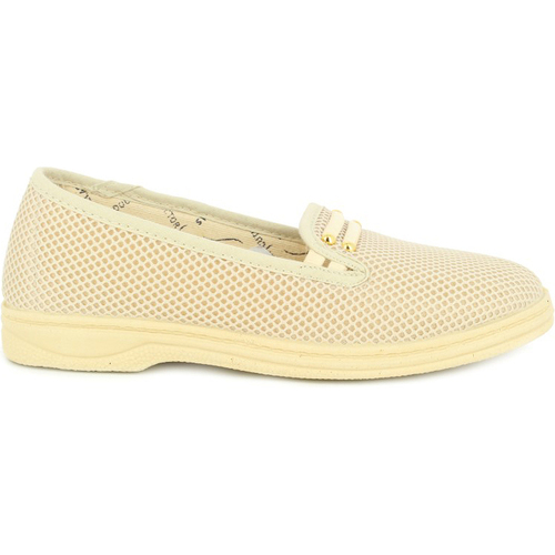 Schuhe Damen Slipper Doctor Cutillas Mokassins 937 Beige