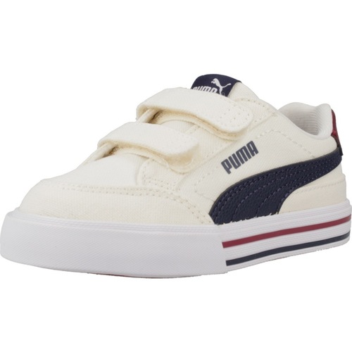 Schuhe Jungen Sneaker Puma COURT CLASSIC VULC FS V IN Beige