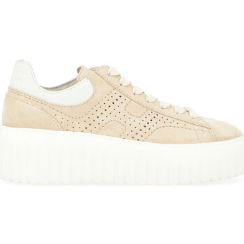 Schuhe Damen Sneaker Hogan Sneaker  Beige H-Streifen Other