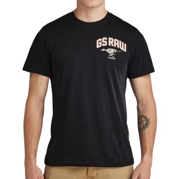 Kleidung Herren T-Shirts & Poloshirts G-Star Raw D24424-C372 Schwarz