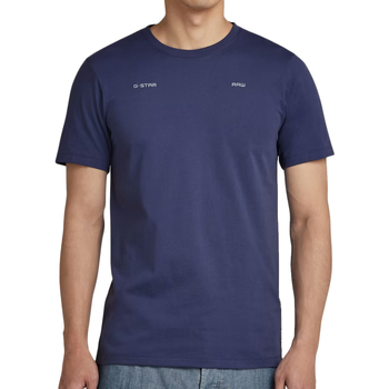 Kleidung Herren T-Shirts & Poloshirts G-Star Raw D21557-336 Blau