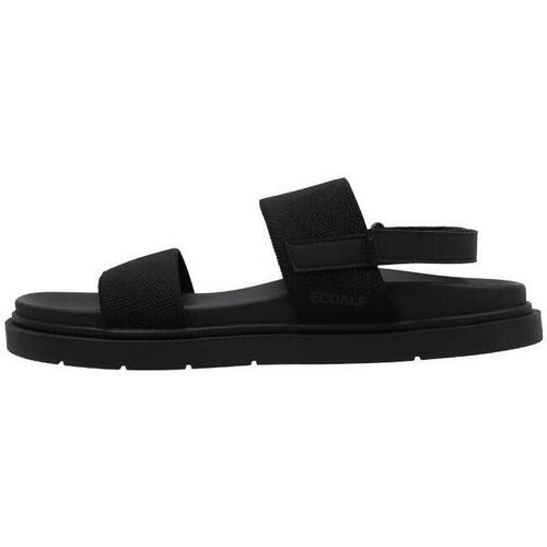 Schuhe Damen Sandalen / Sandaletten Ecoalf THAISALF Schwarz