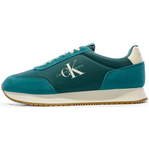 Schuhe Herren Sneaker Low Calvin Klein Jeans YM0YM00746 Blau